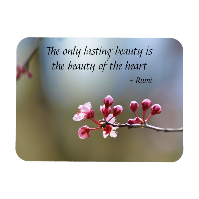 Magnet Flexible Beauté des fleurs du printemps (Horizontal)