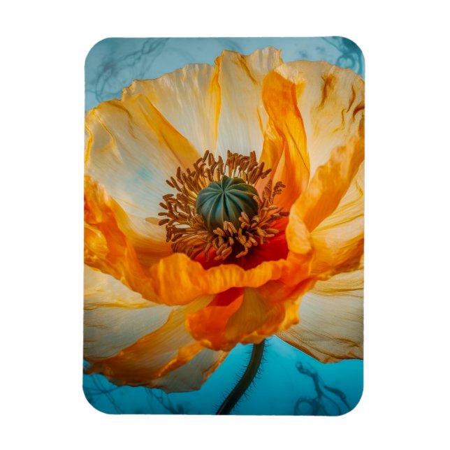 Magnet Flexible Beauté orange (Vertical)