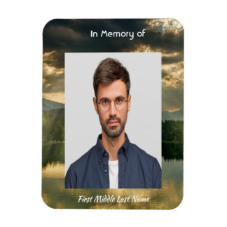 Magnet Flexible Beautiful Sky Sun Scripture Memorial Keepsake 