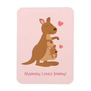 Magnet Flexible Bébé mignon Joey de kangourou pour des enfants