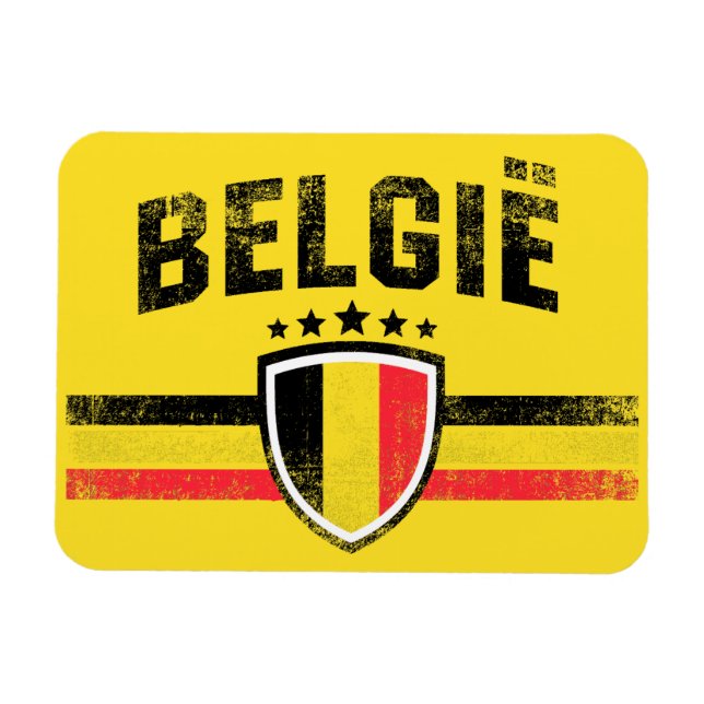 Magnet Flexible Belgique (Horizontal)