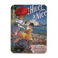 Belle Epoque Nice Voyage hiver Poster