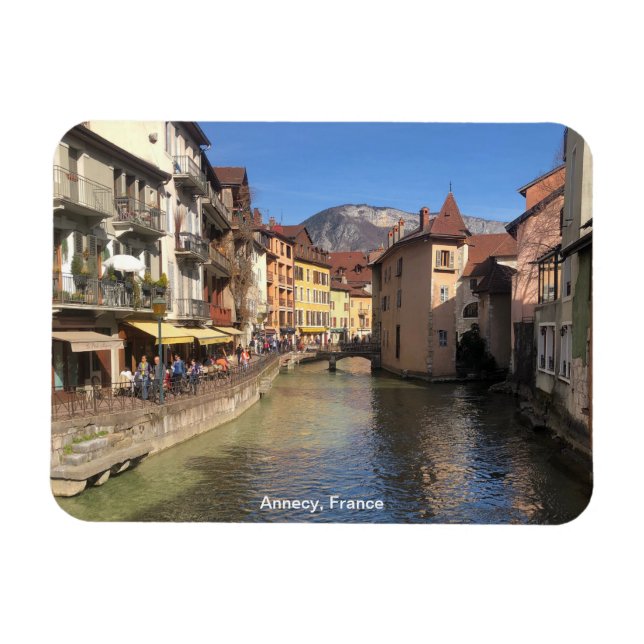 Magnet Flexible Belle vue sur Annecy, France sur une (Horizontal)