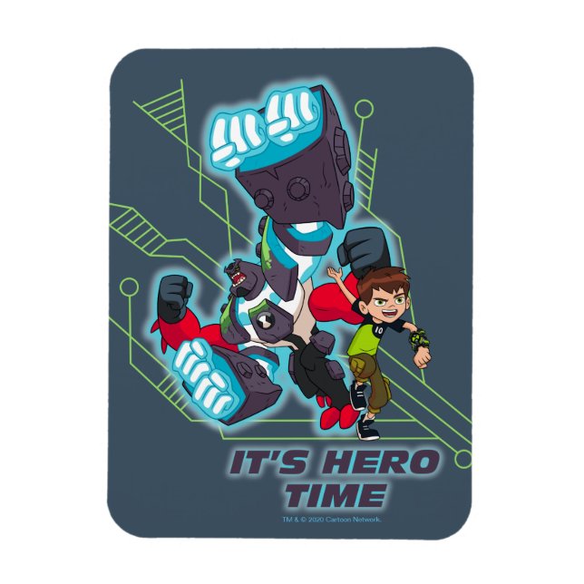 Magnet Flexible Ben & Omni-Enhanced Four Arms - It's Hero Time (Vertical)