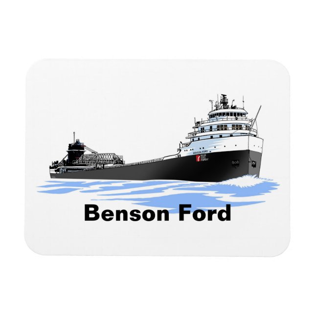 Magnet Flexible Benson de fret des Grands Lacs Ford (2) (Horizontal)