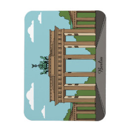 Magnet Flexible Berlin Brandenburg Gate – Classic City Landmark