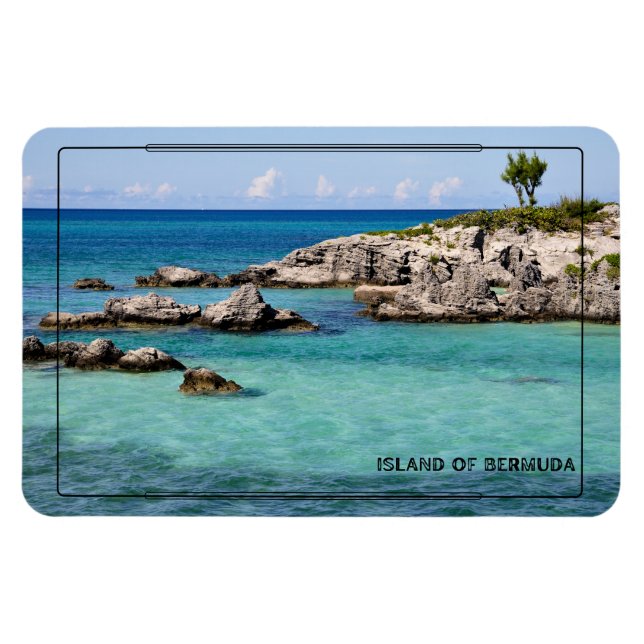 Magnet Flexible Bermudes Bliss Souvenirs (Horizontal)