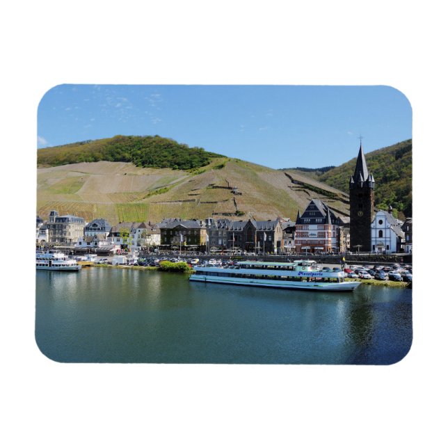 Magnet Flexible Bernkastel Kues sur la Moselle (Horizontal)