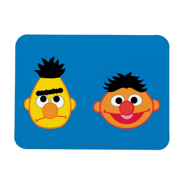 Magnet Flexible Bert & Ernie Emojis (Horizontal)
