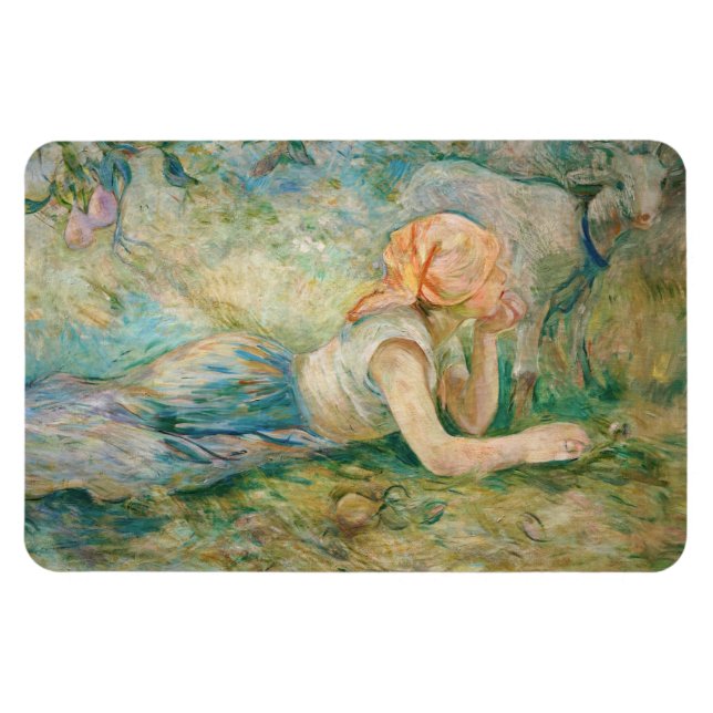 Magnet Flexible Berthe Morisot - Berger au repos (Horizontal)