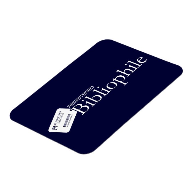 Magnet Flexible Bibliophile enregistré (Côté Gauche)