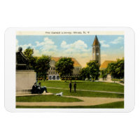 Bibliothèque, Cornell, Ithaca NY 1926 Carte postal