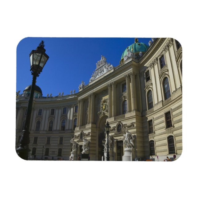Magnet Flexible Bibliothèque nationale, Hofburg (Palais impérial) (Horizontal)