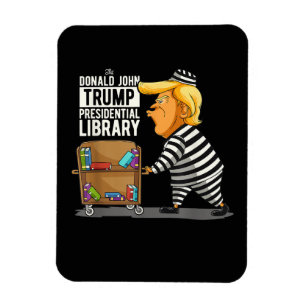 Magnet Flexible Bibliothèque présidentielle de Trump prison