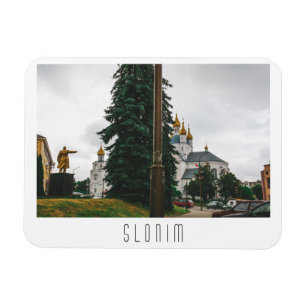 Magnet Flexible Biélorussie Slonim Ville Vue ville Architecture Lé