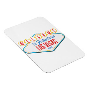 Magnet Flexible Bienvenue à Fabulous las vegas