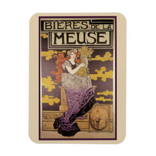 Magnet Flexible Bière de la Meuse par Marc Auguste Bastard
