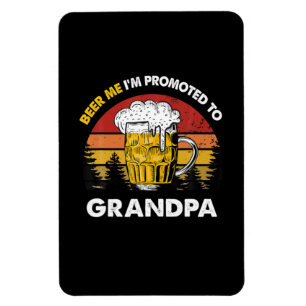 Magnet Flexible Bière pour moi, je suis promu pour l'anniversaire