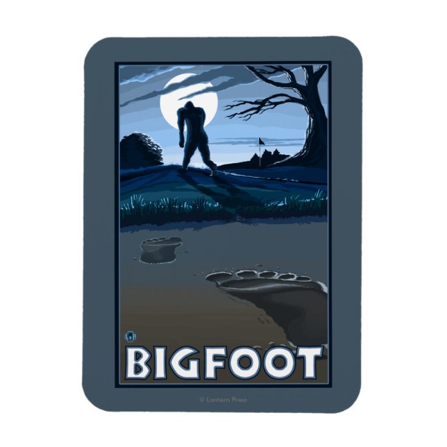 Magnet Flexible Big Foot à travers le terrain de golf (Vertical)