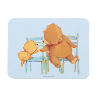 Magnet Flexible Big Ours Brown Aide Petit Ours Jaune