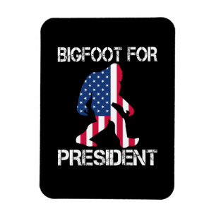 Magnet Flexible Bigfoot pour le président Funny Bigfoot