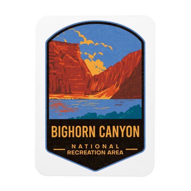 Magnet Flexible Bighorn Canyon National Recrereation Area (Vertical)