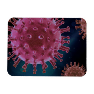 Magnet Flexible Biologie du virus covid