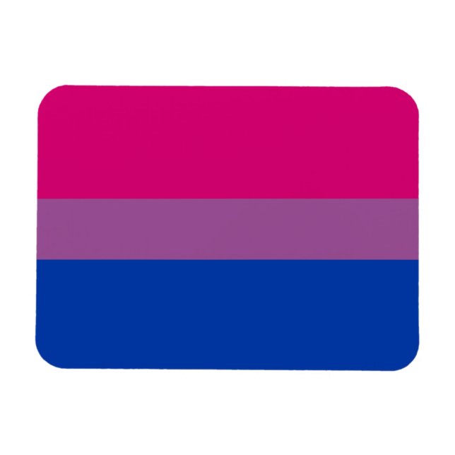Magnet Flexible Bisexual pride (Horizontal)