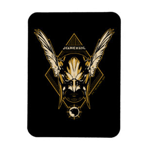 Magnet Flexible Black Adam Hawkman Casque graphique