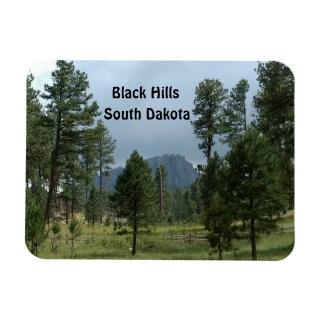 Magnet Flexible Black Hills, Dakota du Sud (Horizontal)