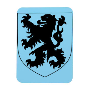 Magnet Flexible Blason de Flandre