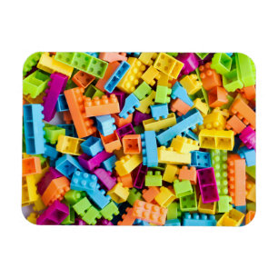 Magnet Flexible Blocs constitutifs en plastique au néon