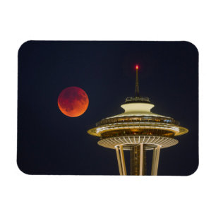 Magnet Flexible Blood Moon Aiguille de l'Espace de Seattle