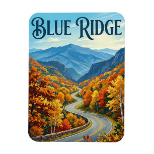 Magnet Flexible Blue Ridge Parkway