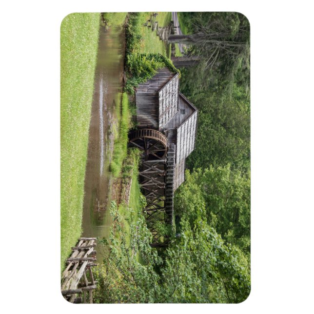 Magnet Flexible Blue Ridge Parkway - Mabry Mill 2 (Vertical)