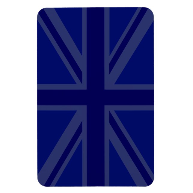 Magnet Flexible Blues pour un drapeau britannique Union Jack (Vertical)