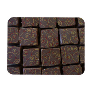 Magnet Flexible Boîte de chocolat Chocolatier Bon Bon Bon Foodie S