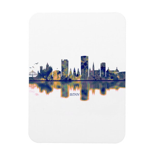 Magnet Flexible Bonn Skyline (Vertical)