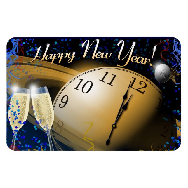 Magnet Flexible Bonne année (Horizontal)