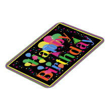 Bonne fête d'anniversaire colorée