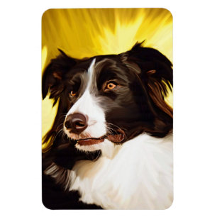 Magnet Flexible Bordure Collie magnétique flexible