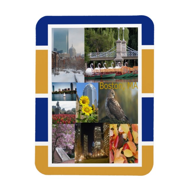 Magnet Flexible Boston, Massachusetts (Vertical)