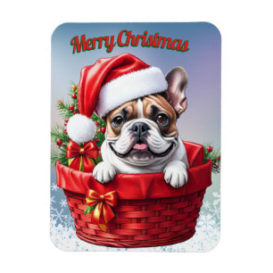 Magnet Flexible Bouledogue français Bouledogue français dans le pa