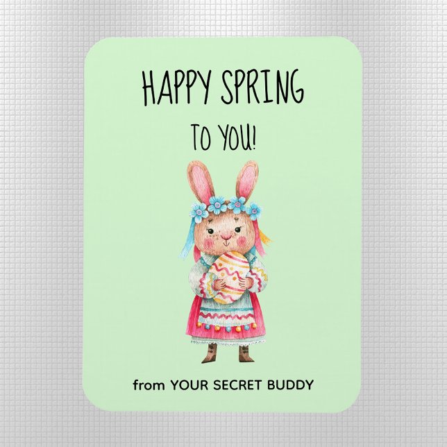 Magnet Flexible Boutique Secret Personnalisé Happy Spring Flexible (Créateur téléchargé)
