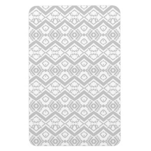 Magnet Flexible Bouton de la tasse motif de zigzag gris mou