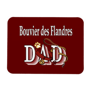 Magnet Flexible Bouvier des Flandres Papa