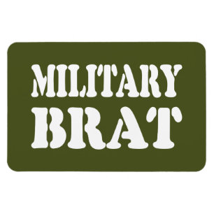 MAGNET FLEXIBLE BRAT MILITAIRE
