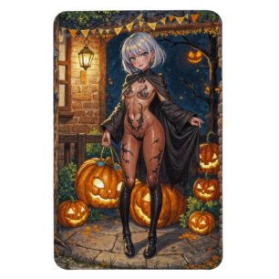 Magnet Flexible Brave Halloween Fille Trick or Treat Body Painting