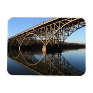 Magnet Flexible Bridge Over Schuylkill