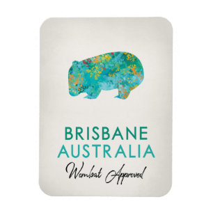 Magnet Flexible Brisbane Australie Wombat
